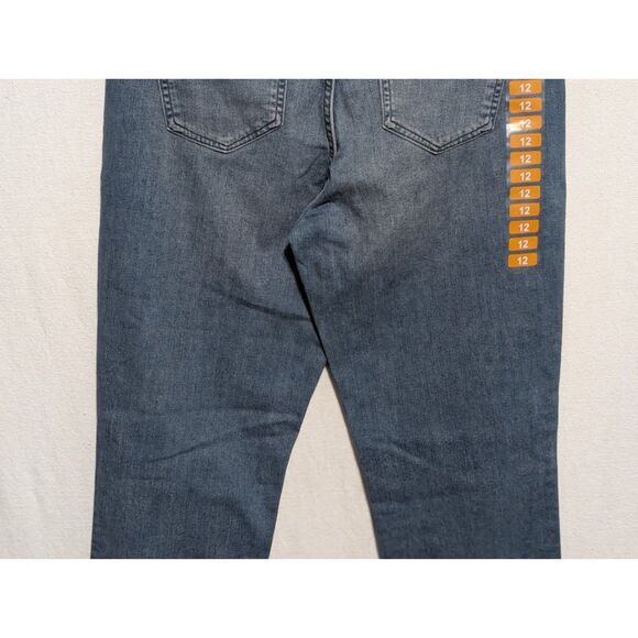 NWT Nine West Chrystie Capri's Denim Jean Size 12x23 - Picture 11 of 14